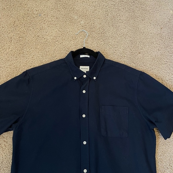Frank and oak button up T-shirt - Picture 2 of 3